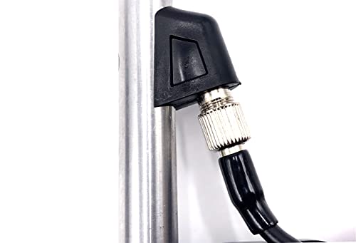Eurovox UNIMATIC-N - Antena automática Universal con 10 Cabezales Intercambiables, Color Negro